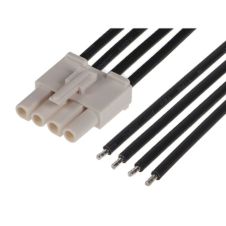 Molex Wire Connector, 14 AWG Max, Bare, Nylon Insulation, 600 V AC/DC, 12 A 2162911043